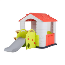 Gambar Eduplay Paso house witlh slide coral