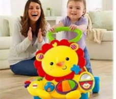 Gambar Fisherprice Push walker lion 2