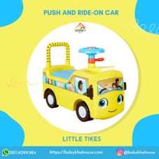 Gambar Little tikes Push walker and ride-on car