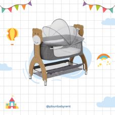 Gambar Pliko Vancouver rocking baby bed