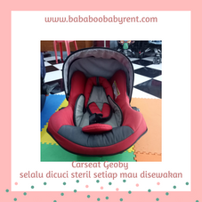 Gambar Geoby Carseat carier geoby merah