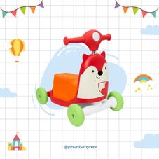 Gambar Skip hop  zoo ride on toy fox