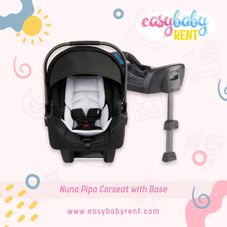 Gambar Nuna Pipa carseat with base