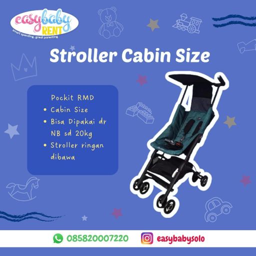 Stroller ringan 2024 cabin size