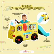 Gambar Little tikes Baby bum wheels on the bus climber