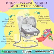 Gambar Joie Serina 2 in 1 starry night with canopy