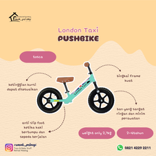 Gambar London taxi Push bike tosca