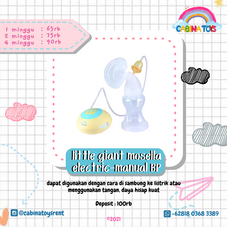 Gambar Little giant Mosella electric breastpump