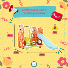 Gambar Labeille  Bunny slide & swing