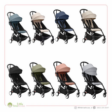 Gambar Babyzen yoyo Stokke - babyzen yoyo 3 6+ black/white frame