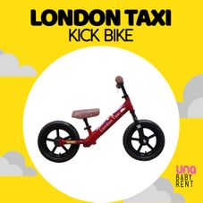 Gambar London taxi Balance bike red