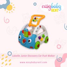 Gambar Labeille Junior discovery car push walker