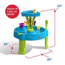 Gambar Step 2 Summer showers splash tower water table