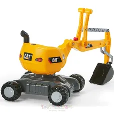 Gambar Rolly toys Digger excavator ride on – cat