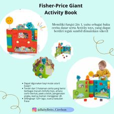 Gambar Fisherprice Fisherprice giant activity book