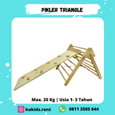 Gambar Pikler Triangle slide & climber