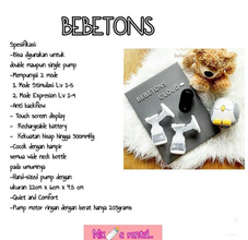 Gambar Bebetons Breastpump