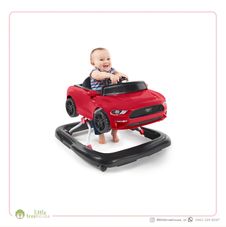 Gambar  Ford mustang 4-in-1 red baby activity walker with 4 ways to play