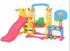 Gambar Labeille Panda slide, swing, sport