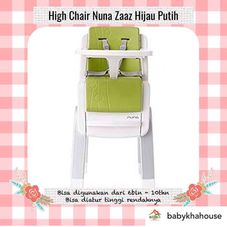 Gambar Nuna High chair nuna zaaz white green lime