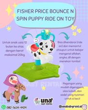 Gambar Fisher price Bounce and spin puppy