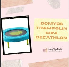 Gambar  Domyos trampolin mini decathlon