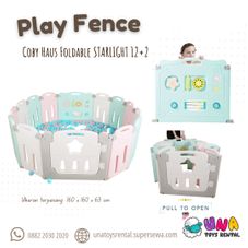 Gambar Coby haus Foldable starlight 12+2