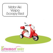 Gambar Pmb  Motor aki vespa scoopy red