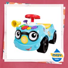 Gambar Baby einstein Roadtripper 2 in 1 ride on car & push walker