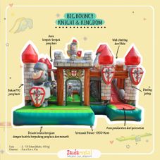 Gambar Giant bouncy Knight & kingdom giant kingdom bouncy pvc