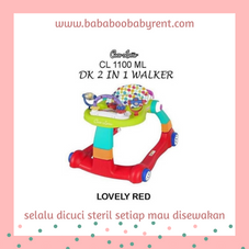 Gambar Cocolatte Babywalker cocolatte merah 2