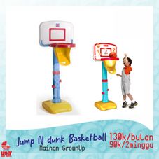 Gambar Grow n up Jump n dunk basketball