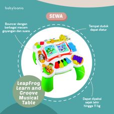 Gambar Leapfrog Learn and groove musical table