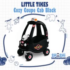 Gambar Little tikes  cozy coupe black cab