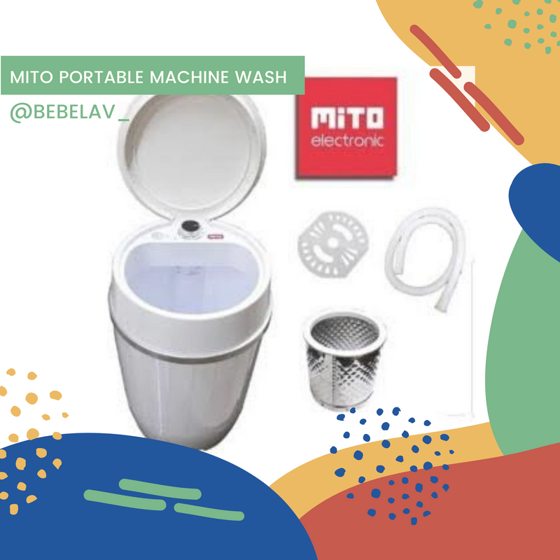 Sewa Mito WM 1Portabe Washing Machine Bebelav Rental 