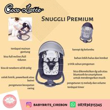 Gambar Cocolatte Babyswing cocolatte snuggli premier