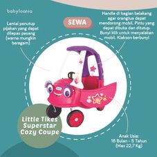 Gambar Little tikes Superstar cozy coupe