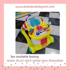 Gambar Cocolatte Babywalker cocolatte flow kuning