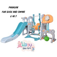 Gambar Parklon Parklon slide and swing 5 in 1