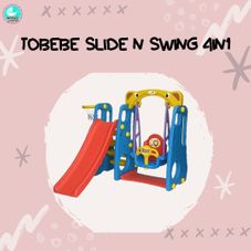 Gambar Tobebe Slide and swing 4in1