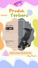 Gambar Stroller Pockit bloom