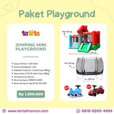 Gambar  Paket jumping mini playground