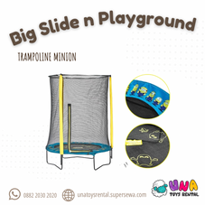 Gambar Plum Trampoline minion