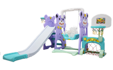 Gambar Labeille 5in1 panda slide & swing 