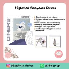 Gambar Babydoes Highchair babydoes dinner