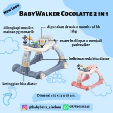 Gambar Cocolatte Babywalker cocolatte2 in 1 new look