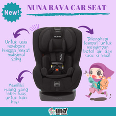 Gambar Nuna Carseat nuna rava - black