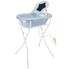 Gambar Rotho Babydesign top bathtub with newborn support & stand