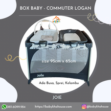 Gambar Joie Box baby joie commuter - logan - komplit busa sprei kelambu