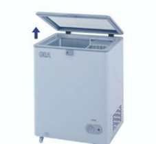 Gambar Gea Gea lift up glass door chest freezer 100 l